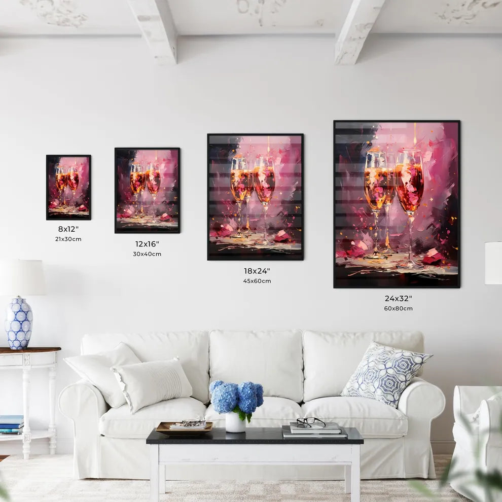 Perfect Kir Royale - A Painting O - Kitchen Hangings