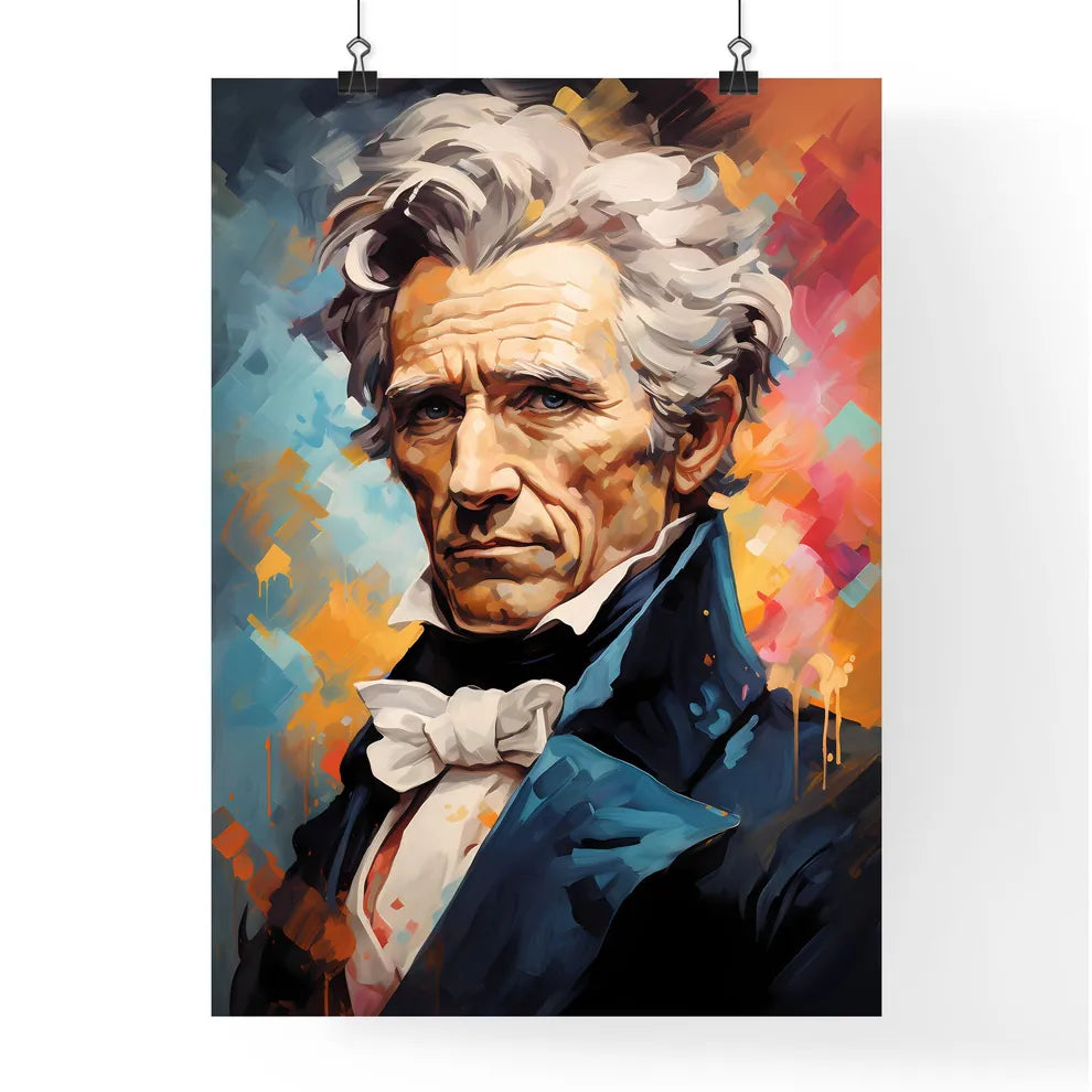Portrait Of Andrew Jackson  Poster