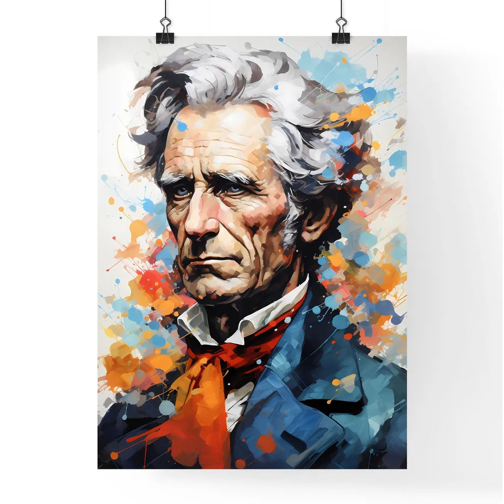 Portrait Of Andrew Jackson  Poster