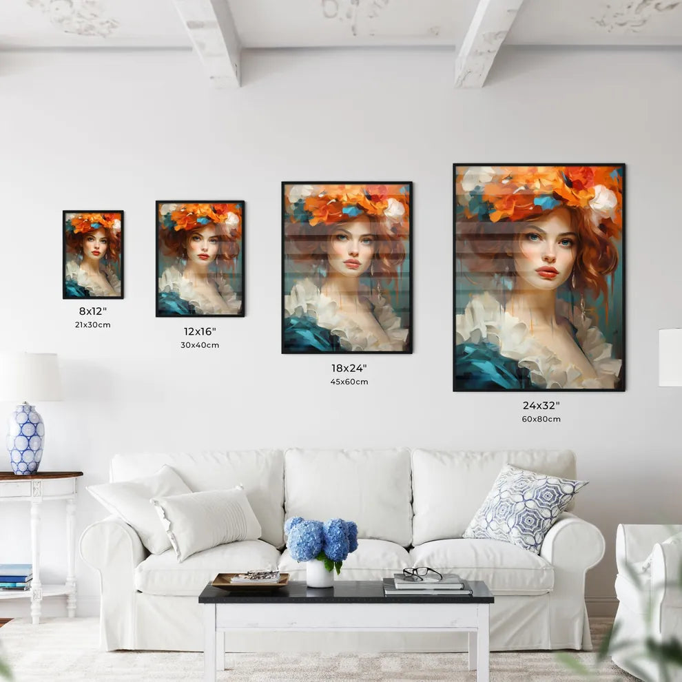 Portrait Of The Woman In Carnivals Suit - A  - Kitchen Hangings