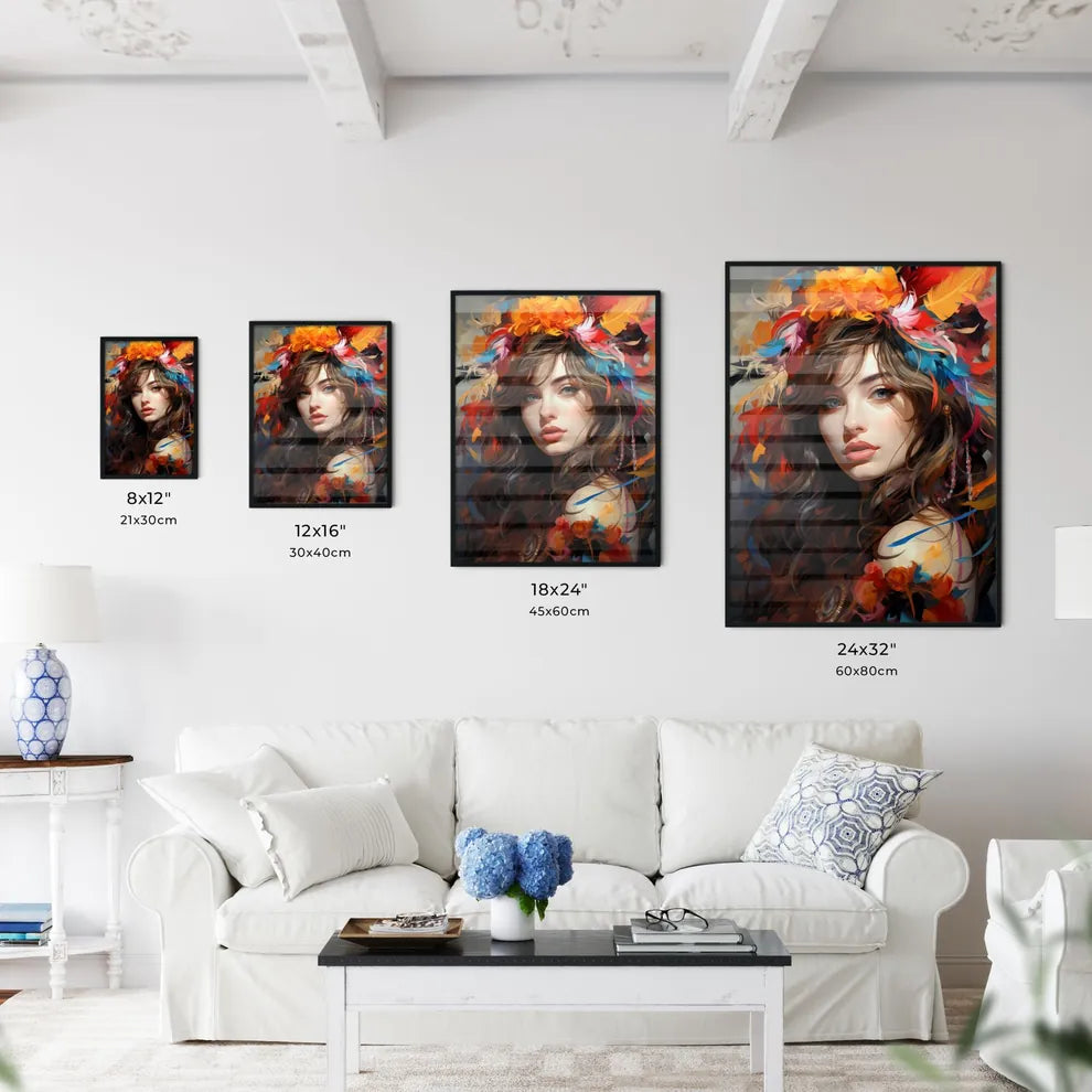 Portrait Of The Woman In Carnivals Suit - A  - Kitchen Hangings