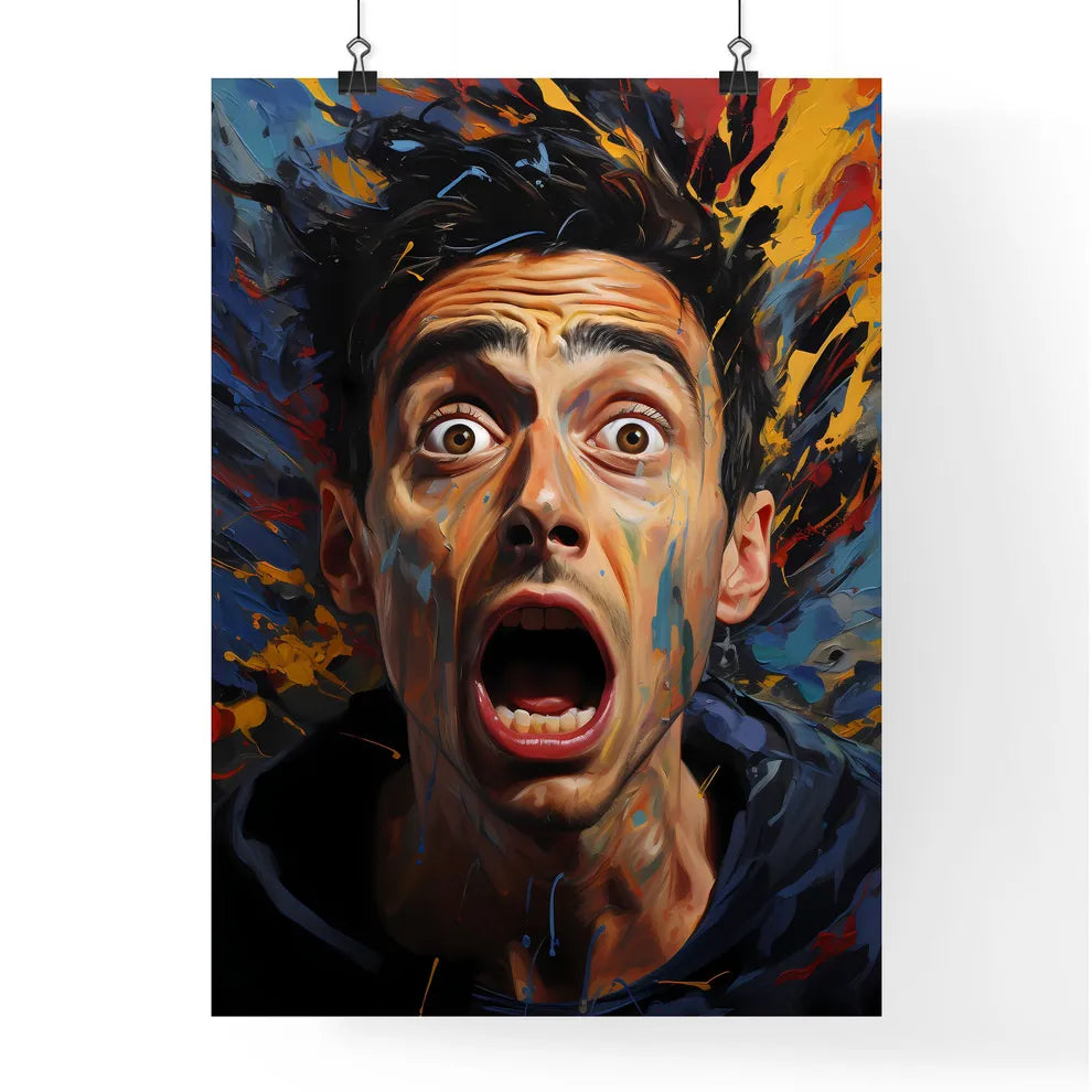 Puff Zip Zaap Ouch Comic Book Expressions -  Poster