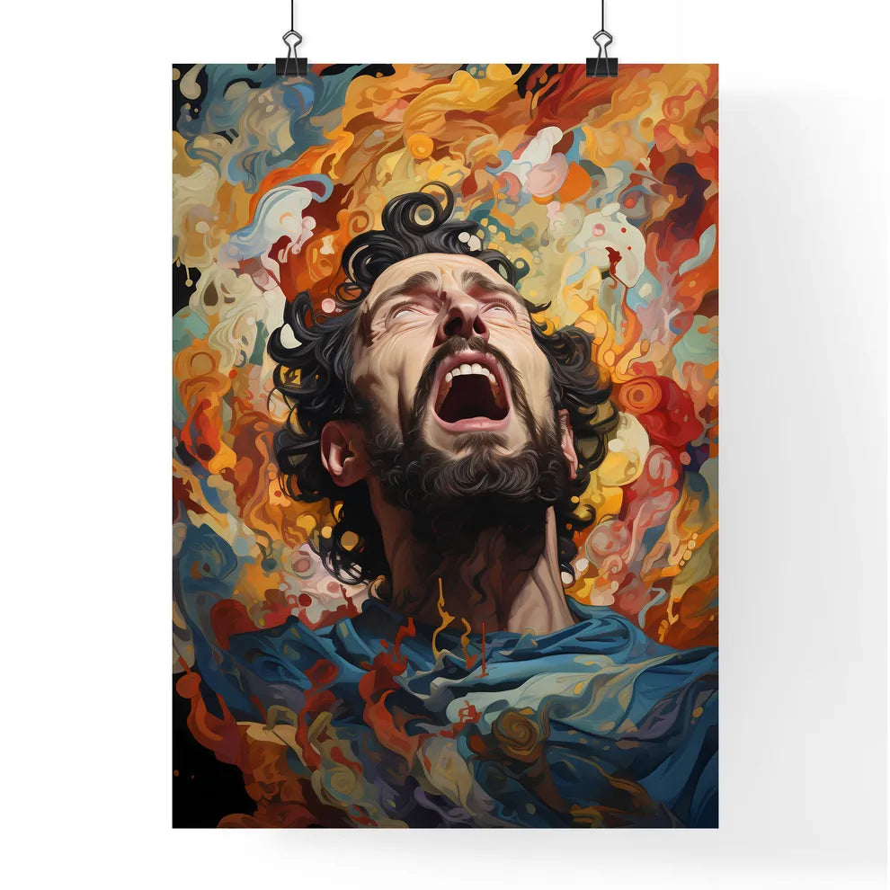 Puff Zip Zaap Ouch Comic Book Expressions -  Poster