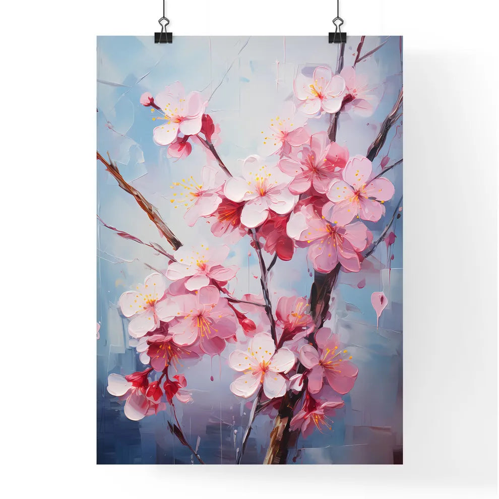 Sakura Bloom Japanese Art - A Painting O Poster