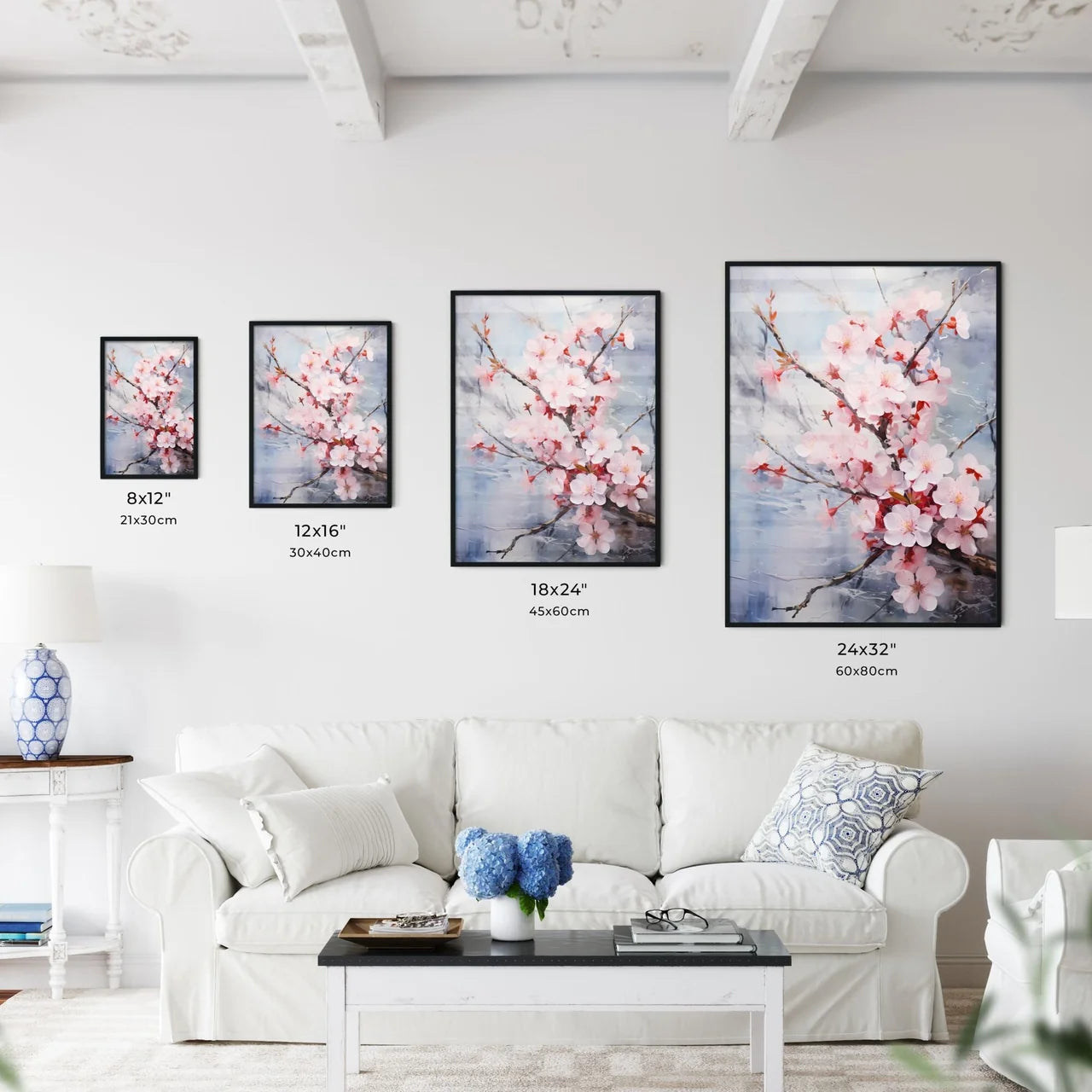 Sakura Bloom Japanese Art - A Pink Flowe - Kitchen Hangings