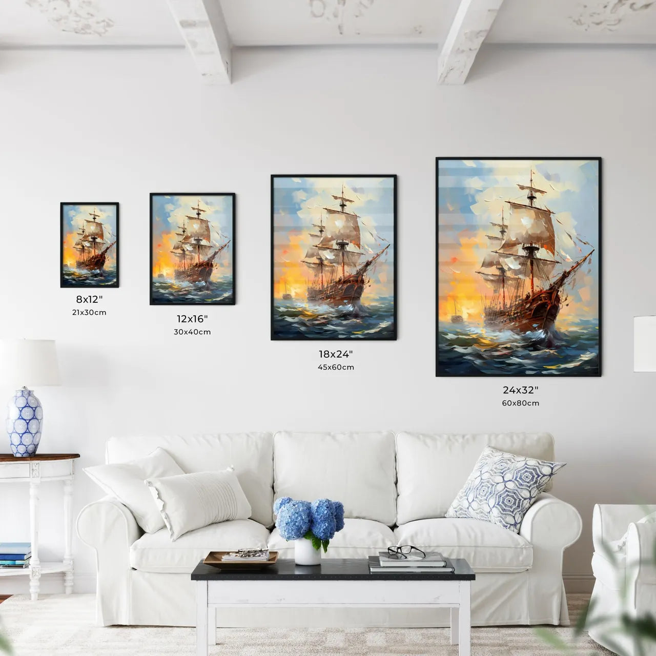 Santa Maria Nina And Pinta Of Christopher Co - Kitchen Hangings