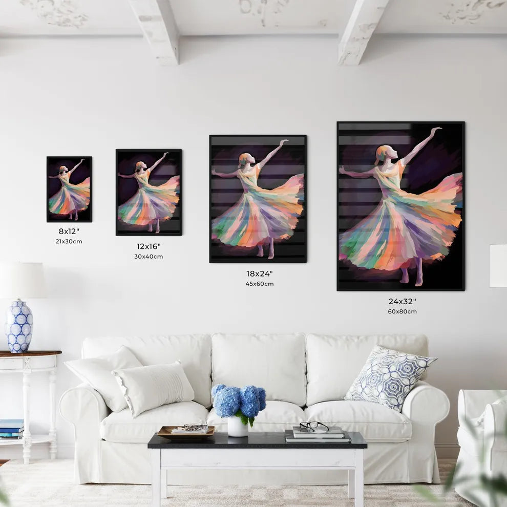 Silhouette Of Dancer - A Woman In A - Kitchen Hangings