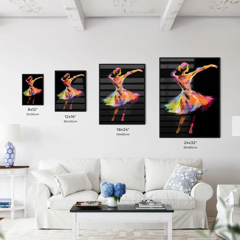 Silhouette Of Dancer - A Woman In A - Kitchen Hangings