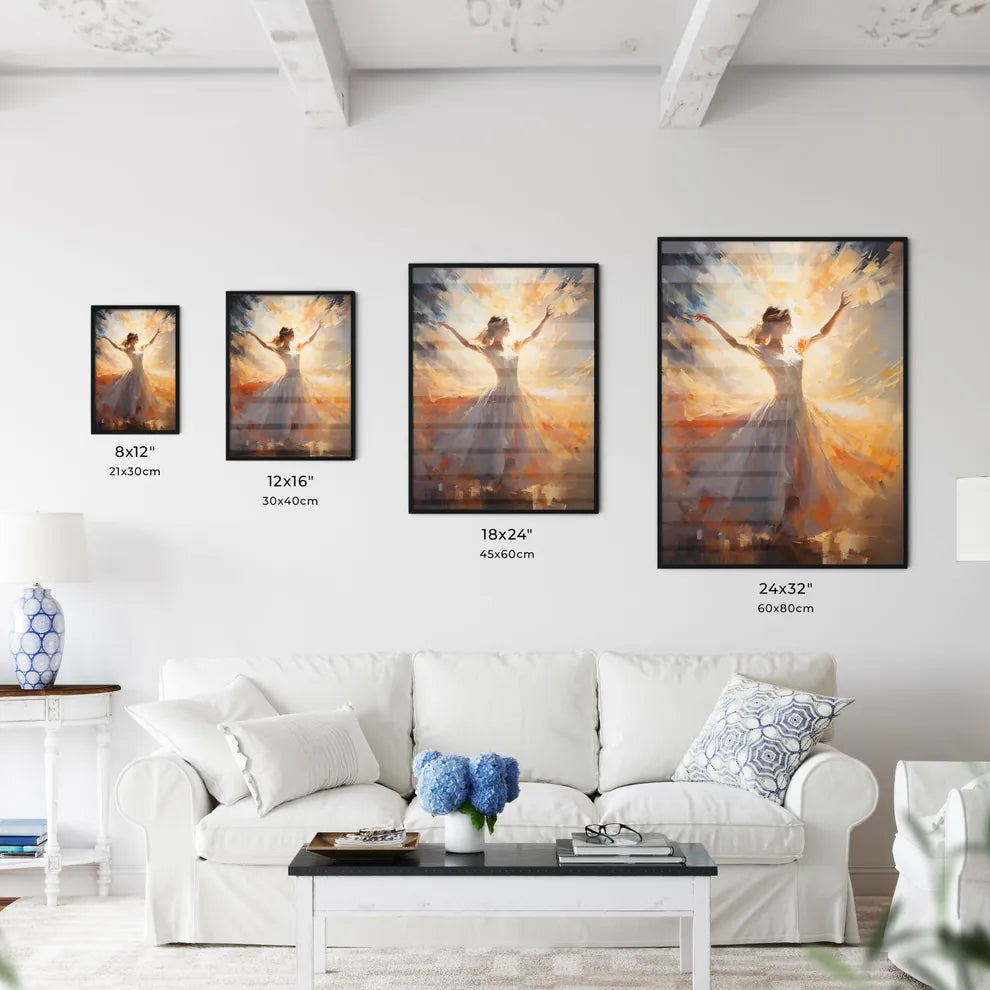 The Ballerina Soaring Against The Coming Sun - Kitchen Hangings