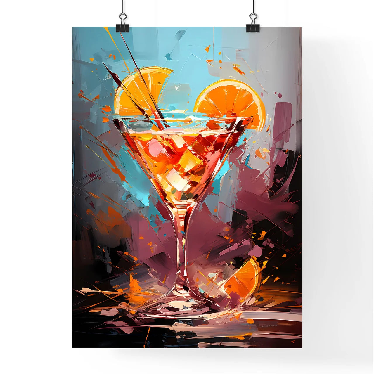 The Blood Orange Martini Is A Zingy Cocktail Poster