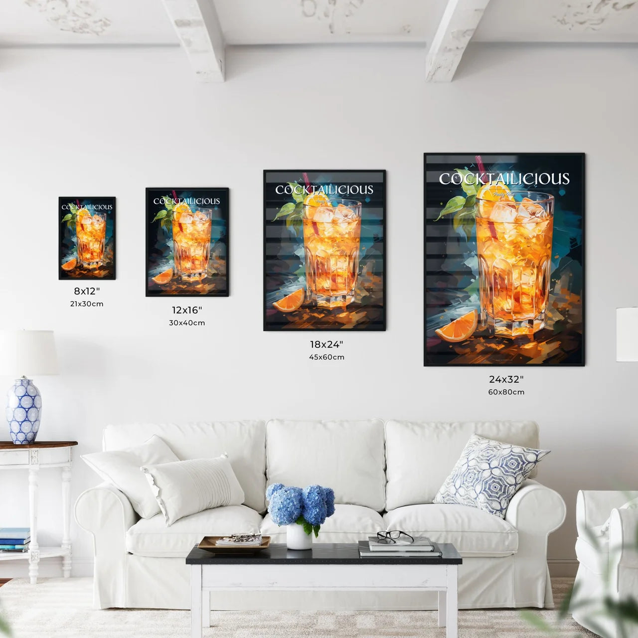 The Mai Tai Cocktail - A Glass Of Orange Jui - Kitchen Hangings