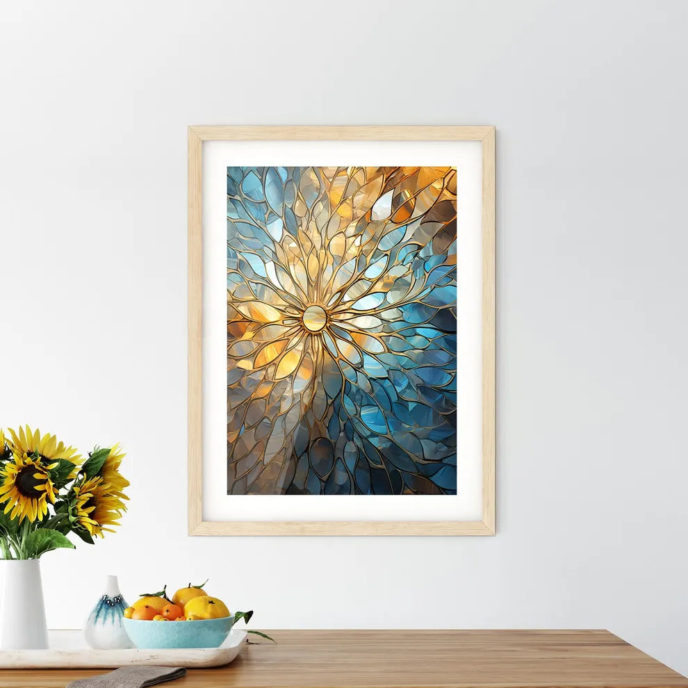 The Metallic Silver Pattern Of A Dome - A St Framed Print
