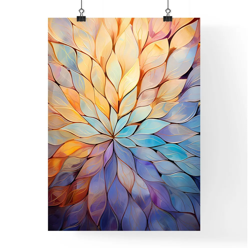 The Metallic Silver Pattern Of A Dome - A Co Poster