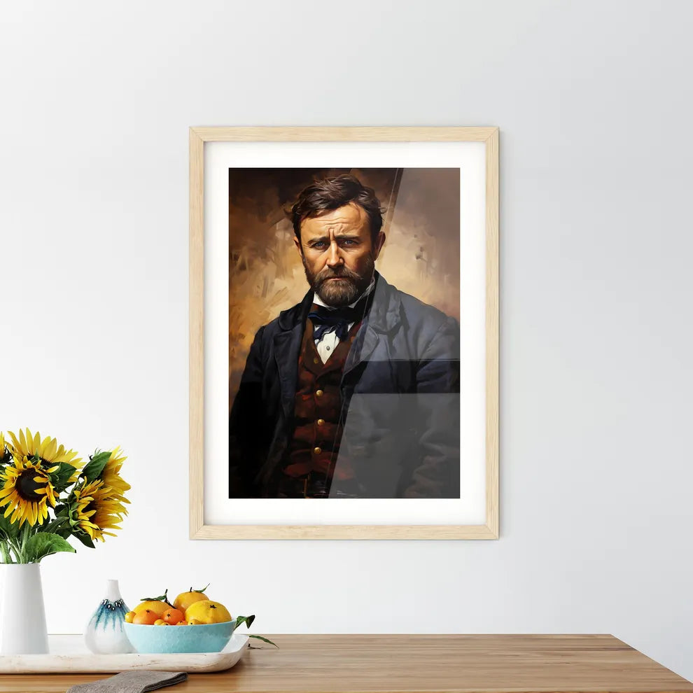 Ulysses S. Grant Portrait - A Man In A Suit Default Title