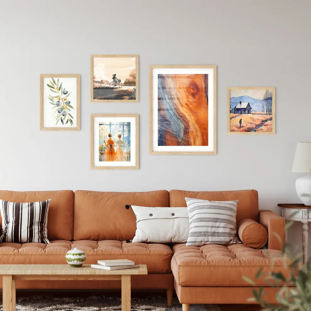 Very Old Juniper Wood Texture  Art Print