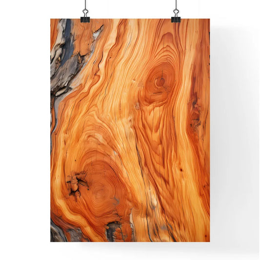 Very Old Juniper Wood Texture - A Close Up O Poster