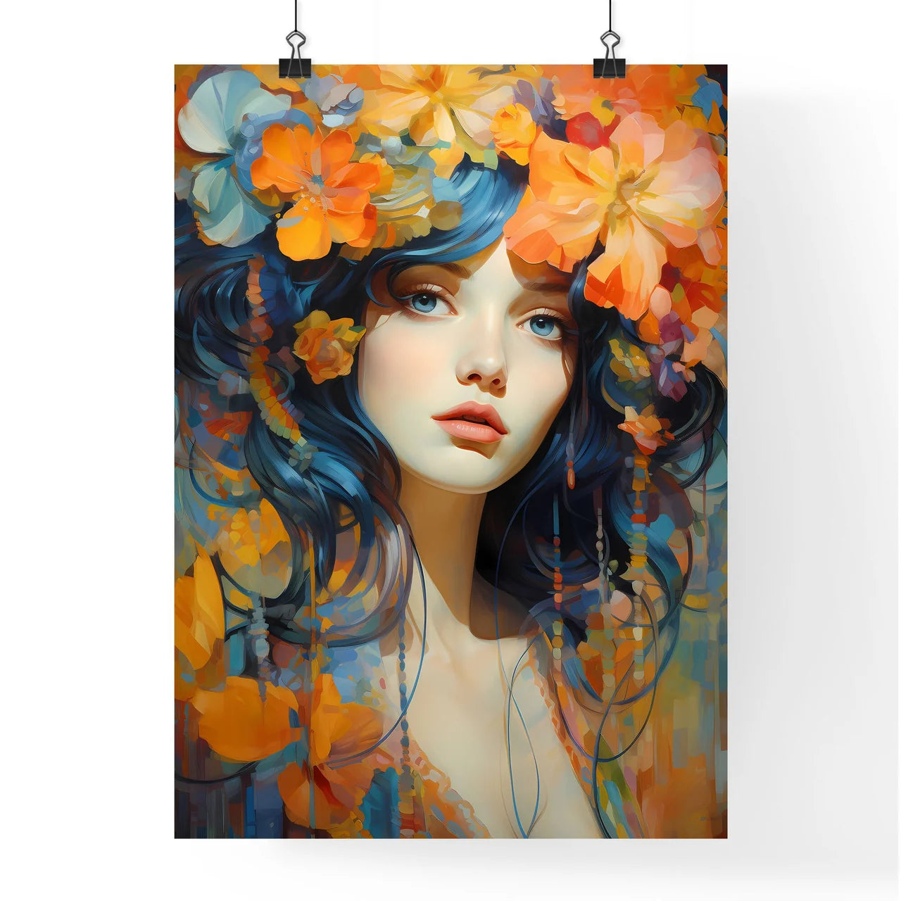 Vintage Art Deco - A Woman With Poster