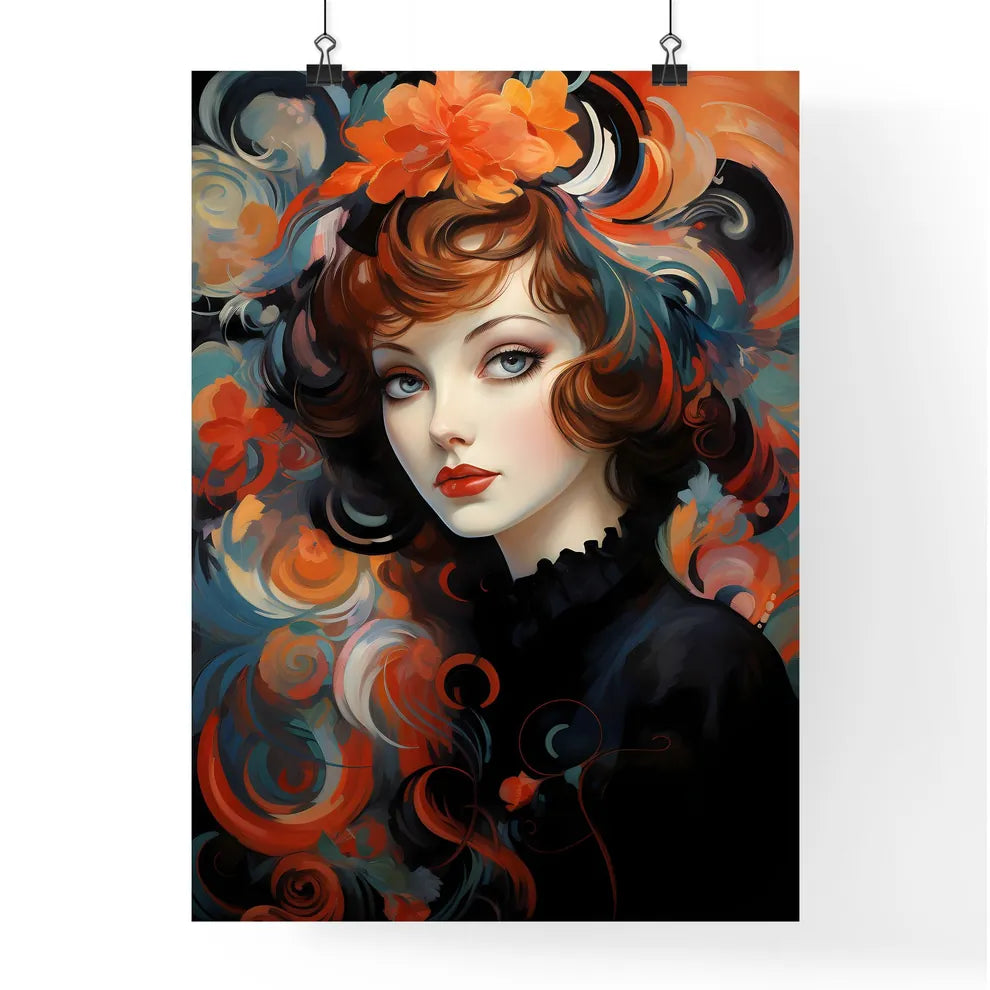 Vintage Art Deco - A Woman With Poster