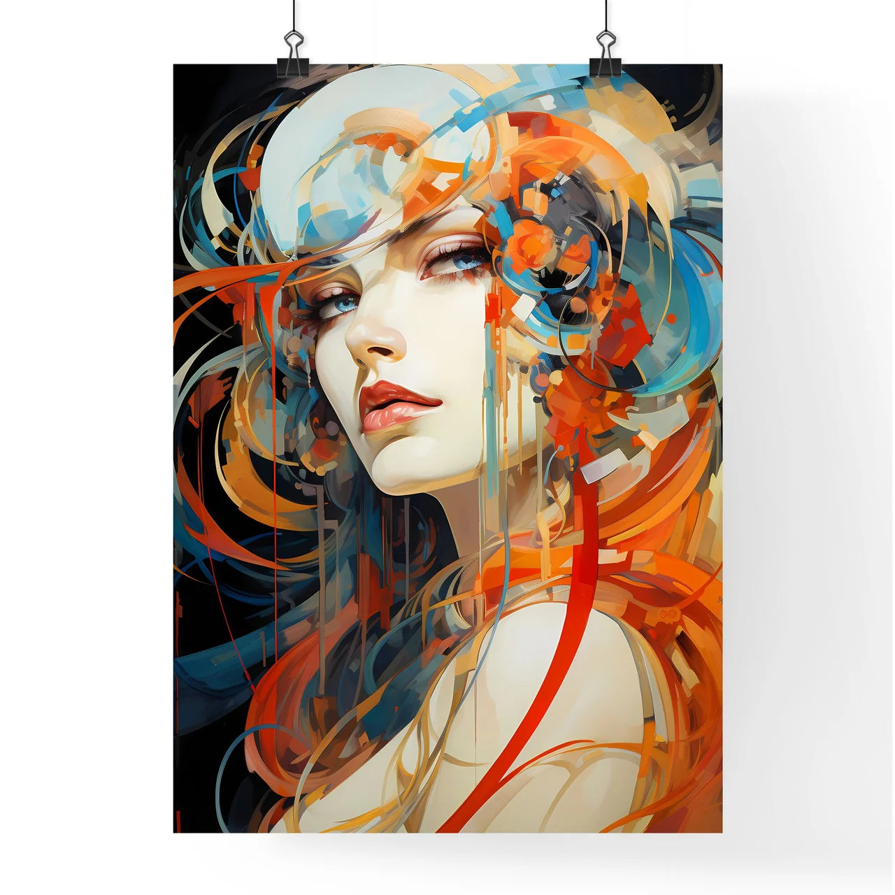 Vintage Art Deco - A Woman With Poster