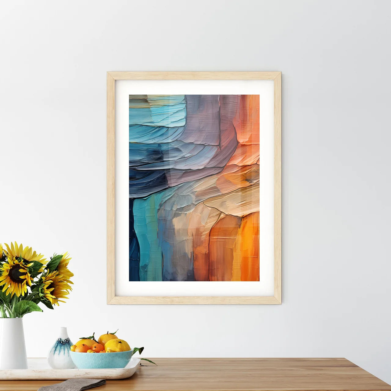Wood Texture Closeup - A Close Up O Framed Print