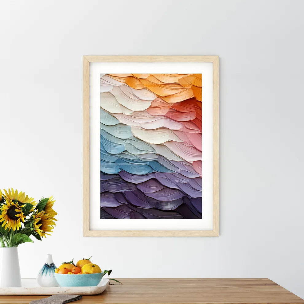 Wood Texture Closeup - A Close Up O Framed Print