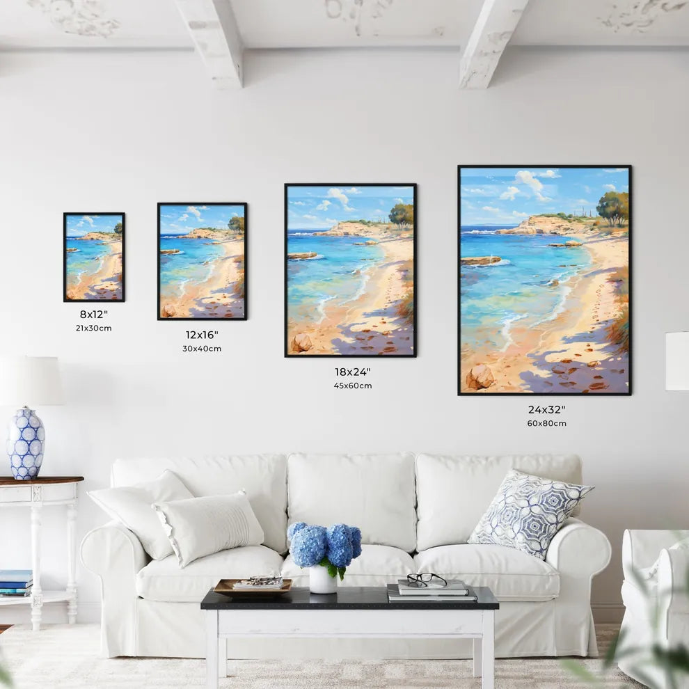 A Lot Of Footprints On The Sand - In Rhodes  - Kitchen Hangings