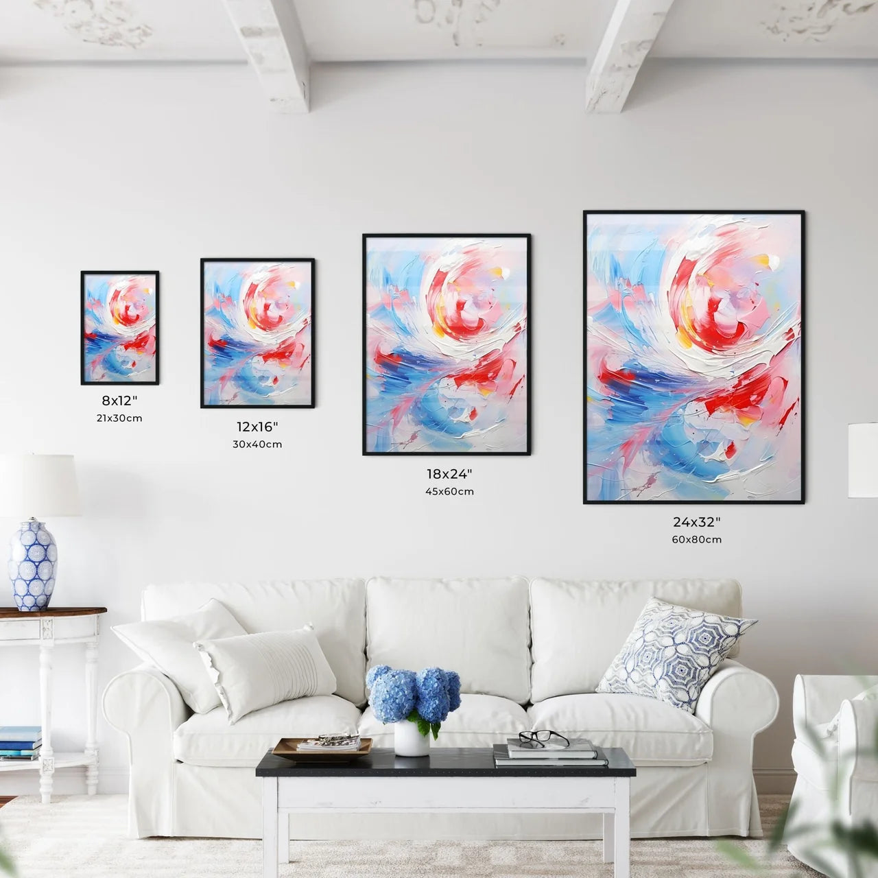 Abstrack Oil Painting Splashes - A Painting  - Kitchen Hangings