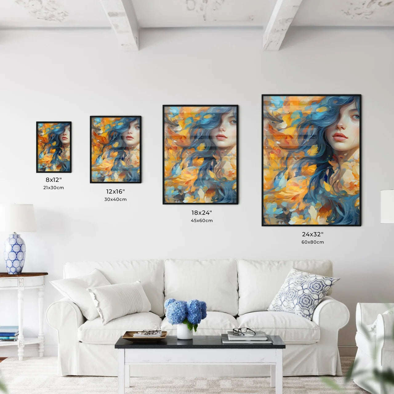 Abstrct Boho Pattern - A Woman With - Kitchen Hangings