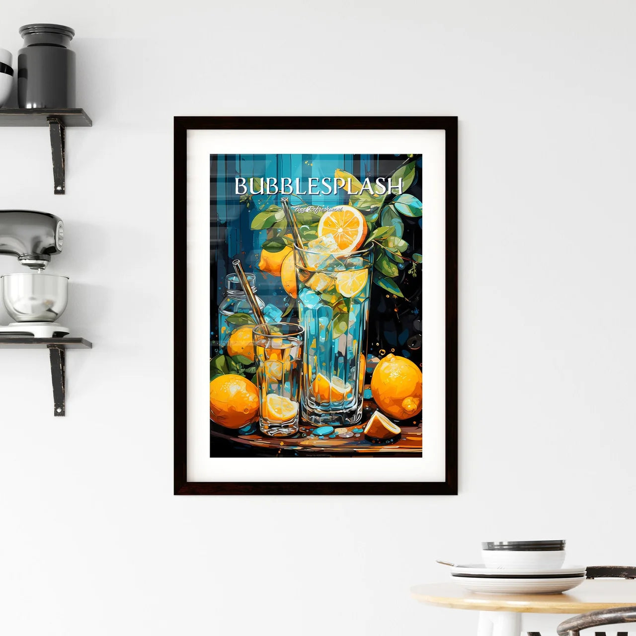 Gin And Soda Is A Bubbly Refreshing Way To E Framed Print