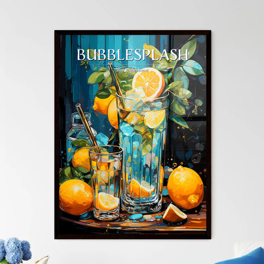Gin And Soda Is A Bubbly Refreshing Way To E - Framed Art Print