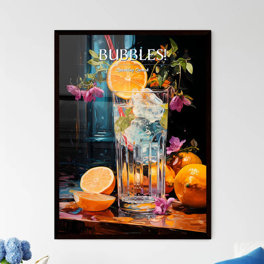 Gin And Soda Is A Bubbly Refreshing Way To E - Framed Art Print