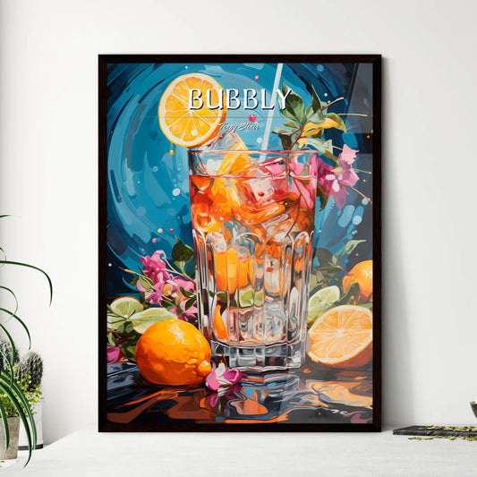 Gin And Soda Is A Bubbly Refreshing Way To E - Framed Art Print