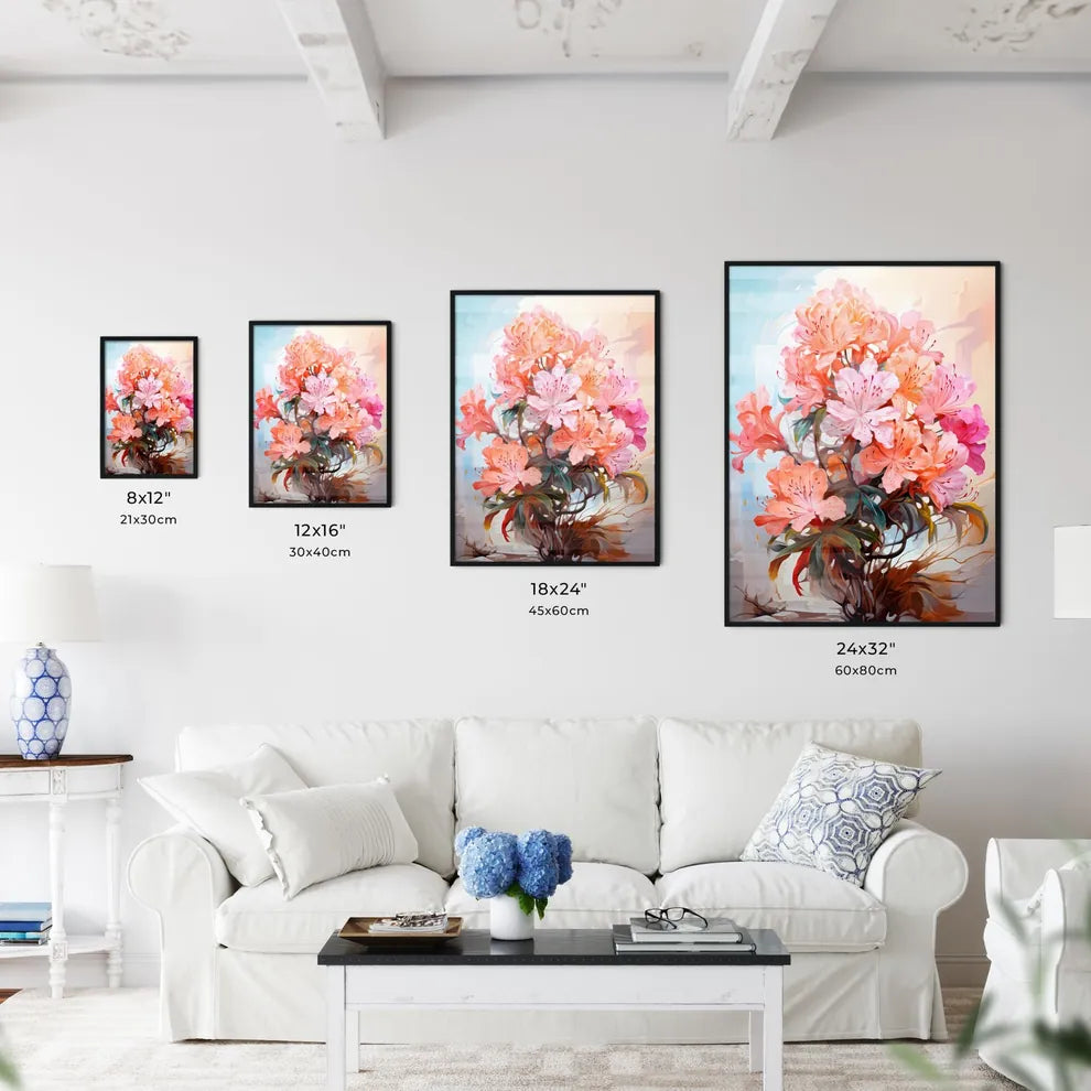 Home Plant Azalea Rhododendron Simsii On Lig - Kitchen Hangings