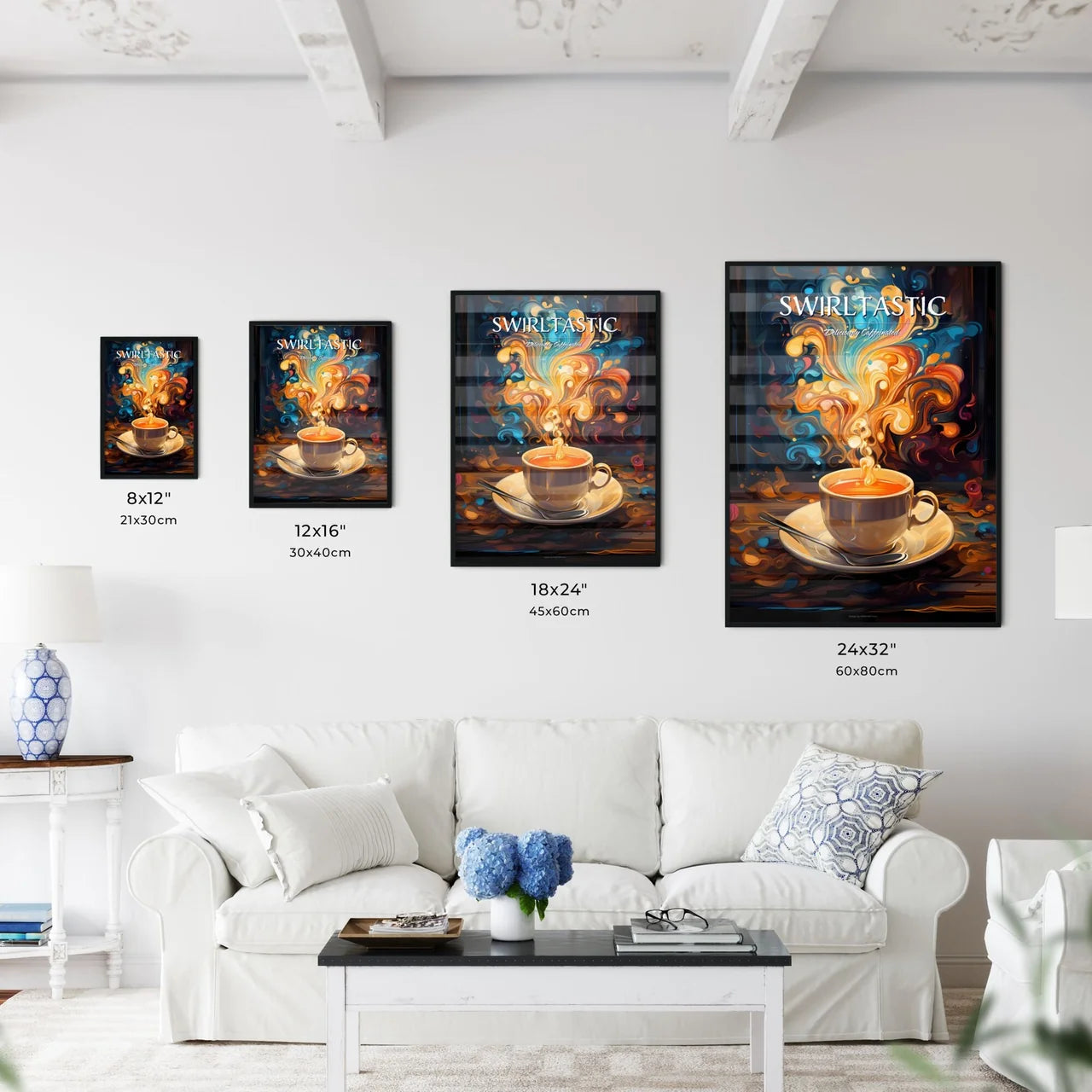 Illustration For All The Coffee Lovers - A C - Kitchen Hangings