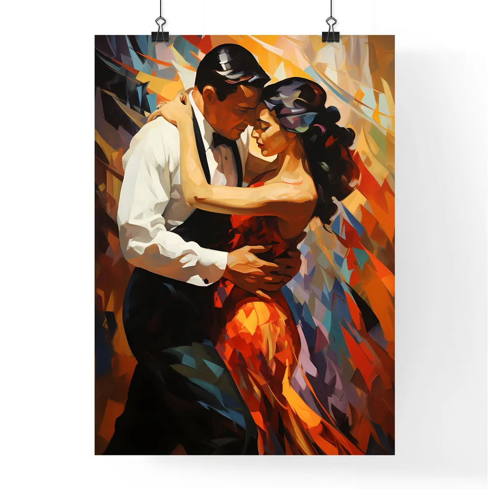 Salsa Dance In The 20S - A Man And Wo Poster