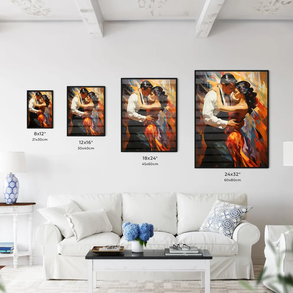 Salsa Dance In The 20S - A Man And Wo - Kitchen Hangings