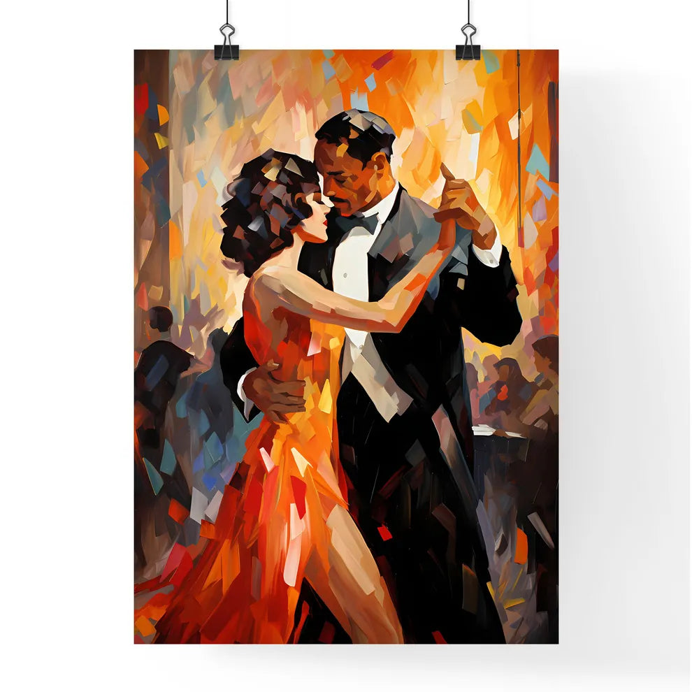 Salsa Dance In The 20S - A Painting O Poster