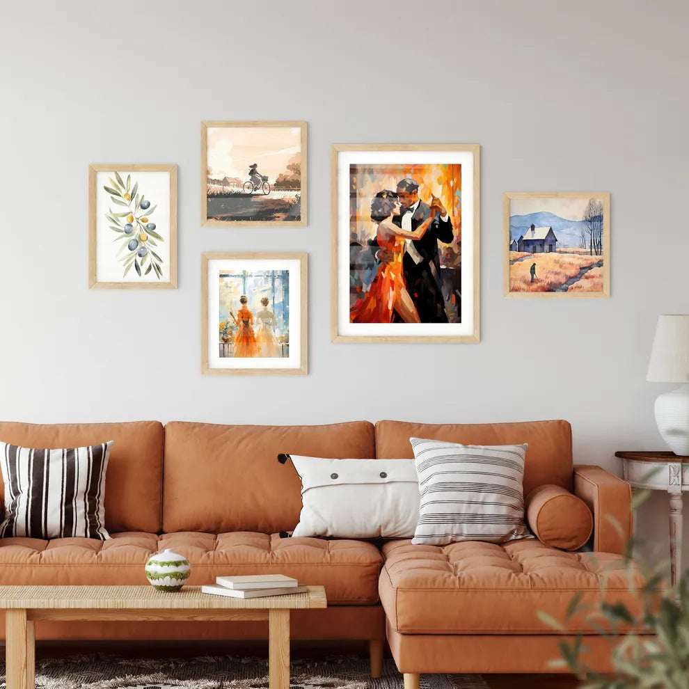 Salsa Dance In The 20S - A Painting O Wall Art