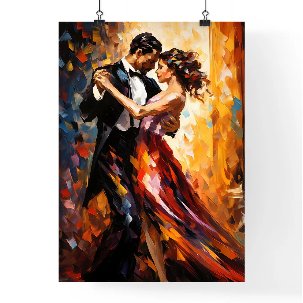 Salsa Dance In The 20S - A Painting O Poster