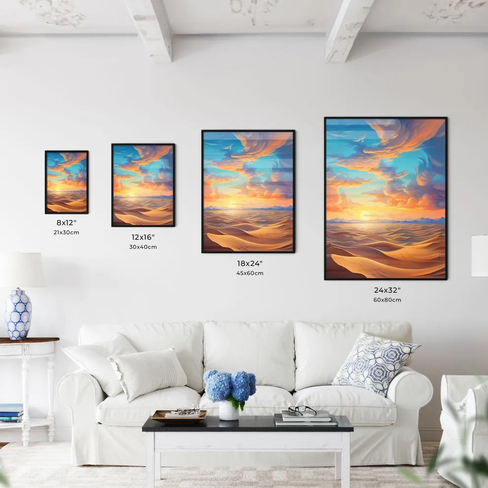 Sand Dunes Over Sunrise Sky In Death Valley  - Kitchen Hangings
