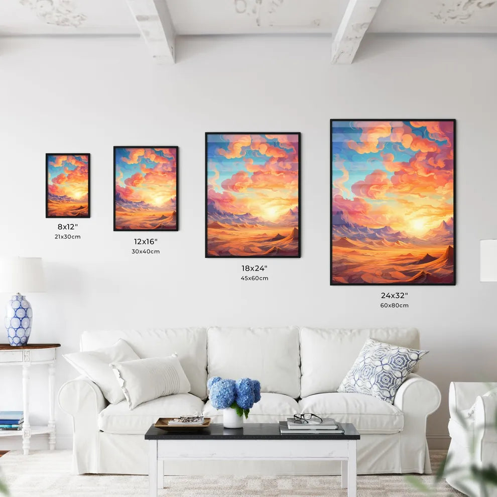 Sand Dunes Over Sunrise Sky In Death Valley  - Kitchen Hangings