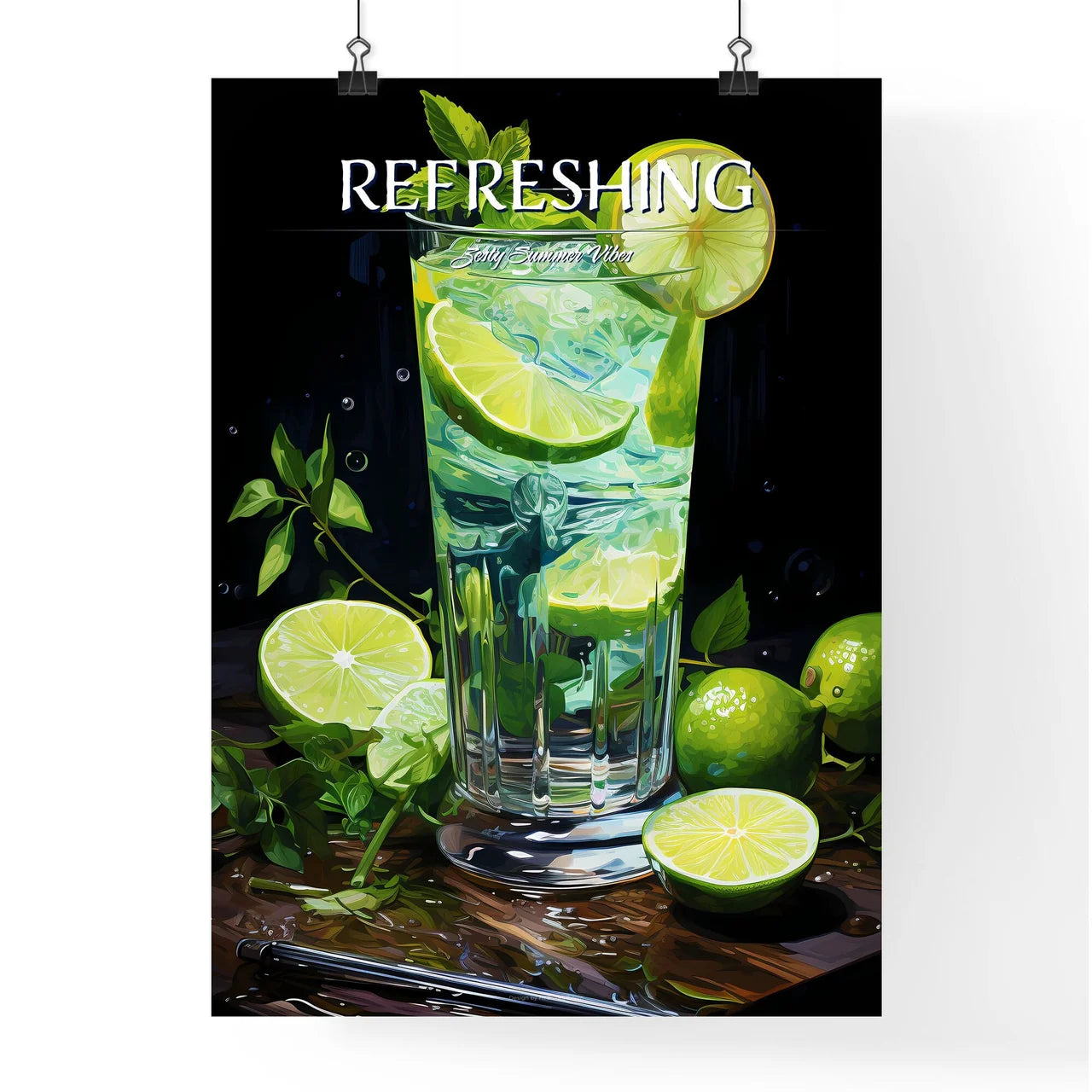 The Gin Gimlet Is A Classic Cocktail - A Gla Poster