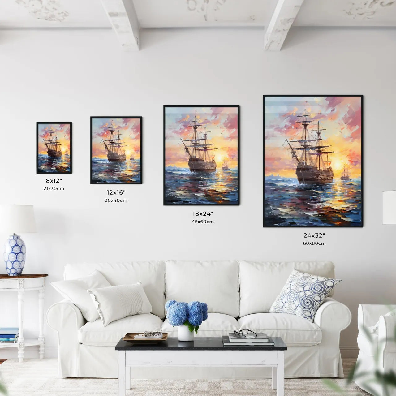 The Ships Of Christopher Columbus - A Painti - Kitchen Hangings