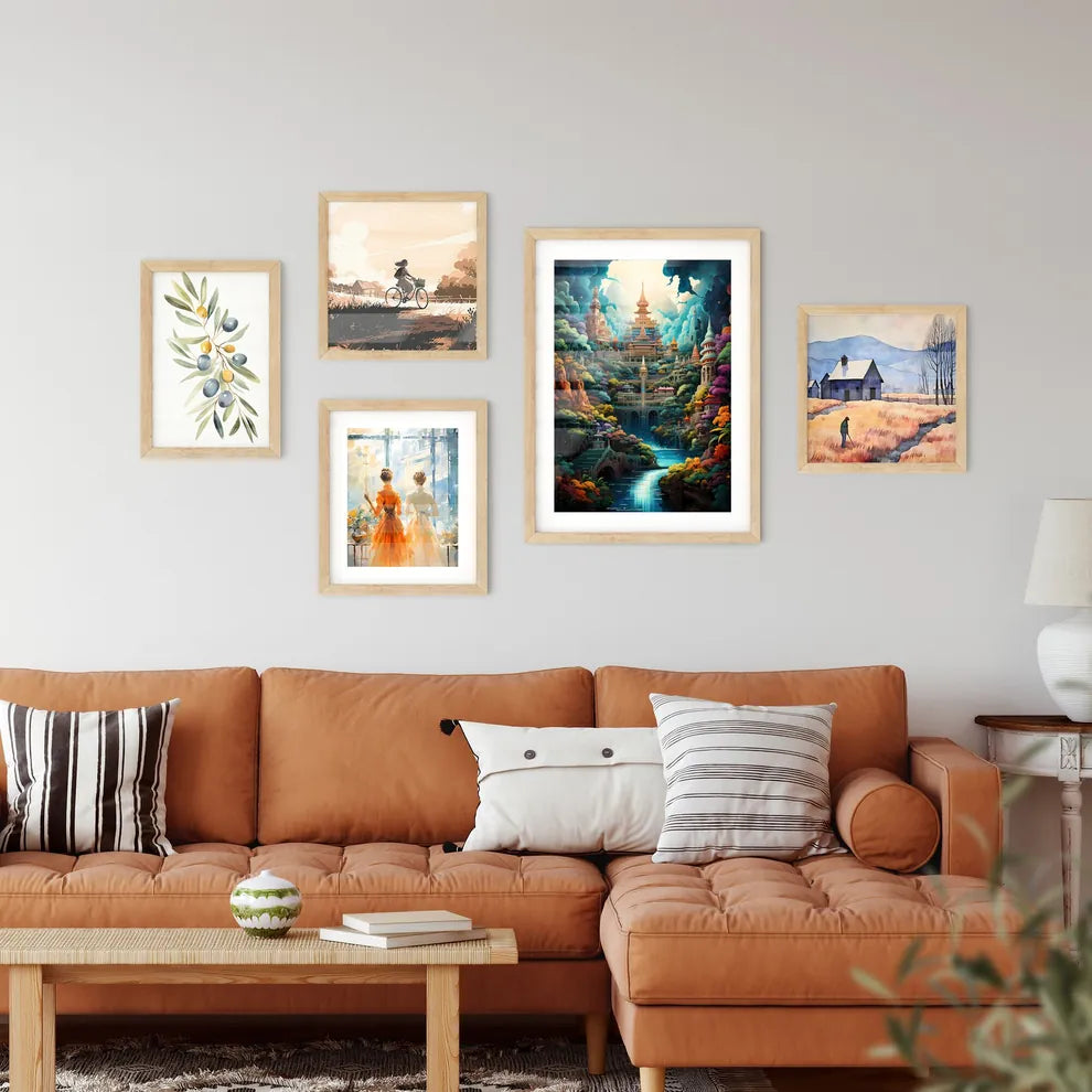 Travelling To Asian Countries Such As Thailand - A Colorful Castle In A Forest Interior Design