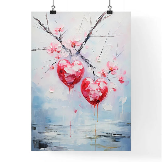 Two Red - A Painting O Poster