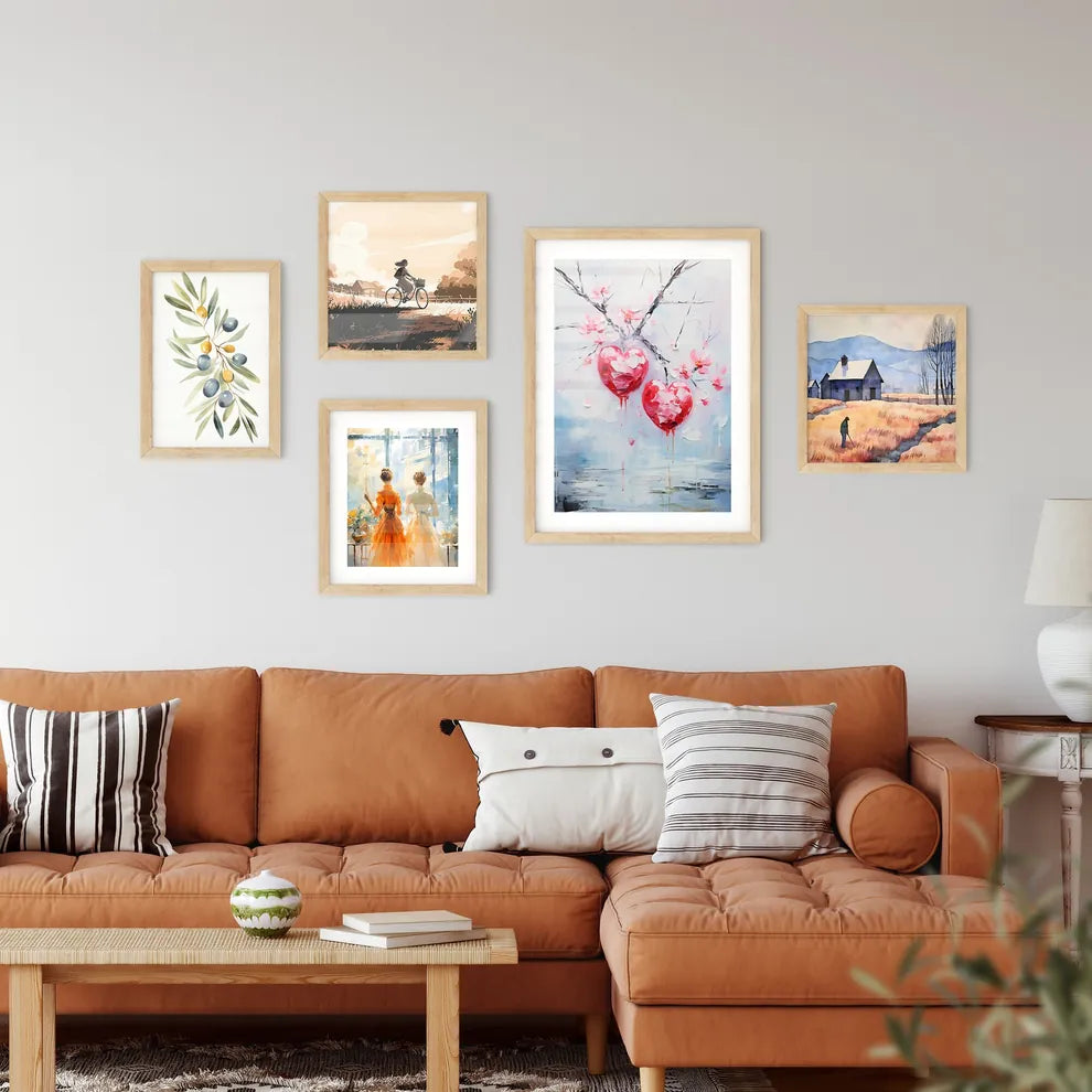 Two Red - A Painting O Wall Art