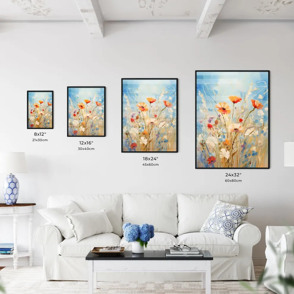 Wild Summer Grasses And Field Flowers - A Pa - Kitchen Hangings