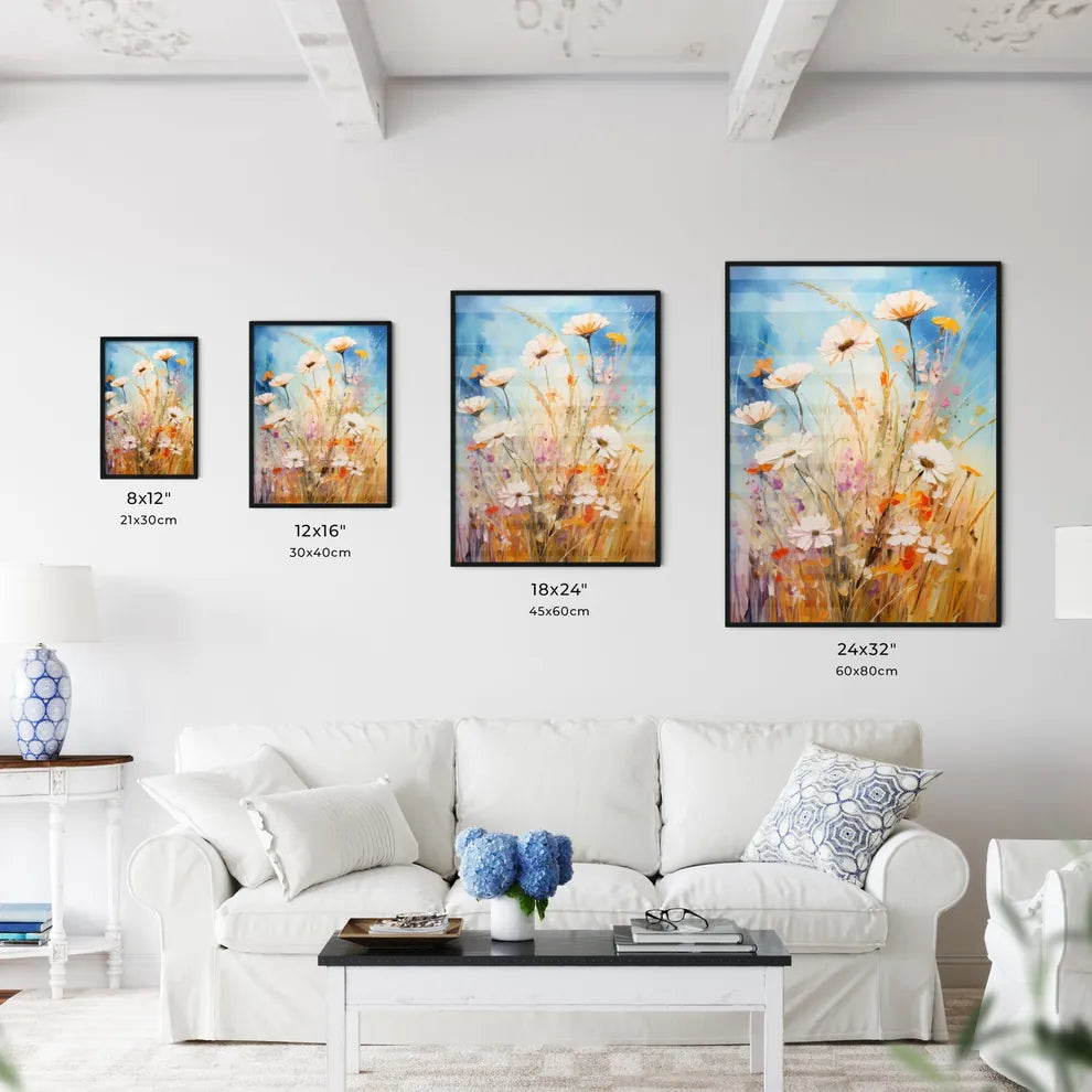 Wild Summer Grasses And Field Flowers - A Pa - Kitchen Hangings