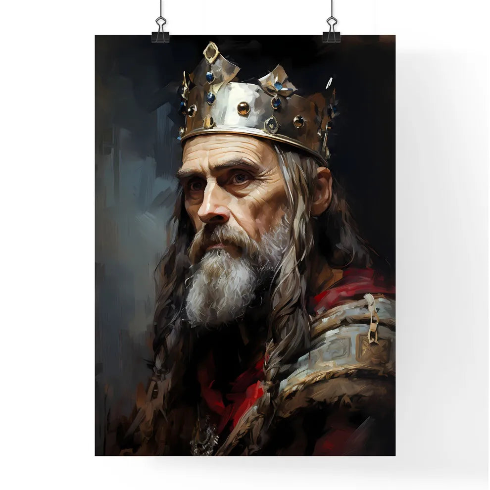 Alfred The Great King Of Wessex - A Man Wear Poster