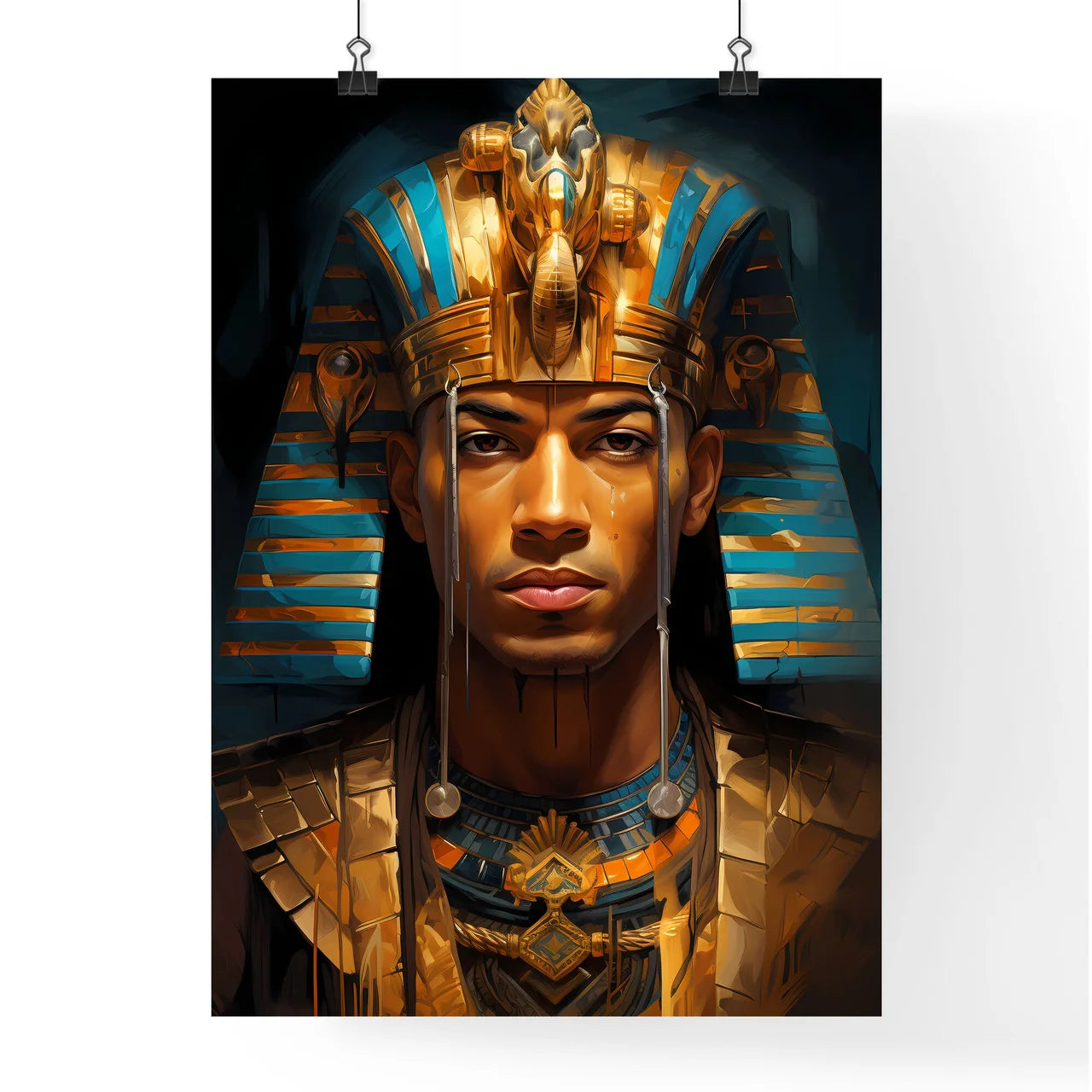 Amenhotep Iii Pharaoh Of Egypt - A Man Weari Poster